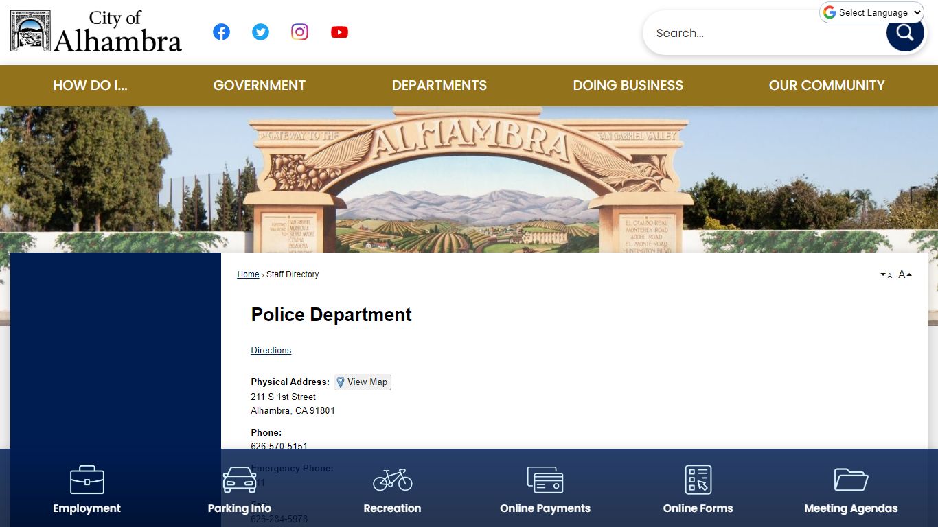 Staff Directory • Alhambra, CA • CivicEngage